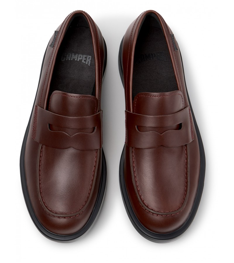 Camper - Dean K101045-008 Burgundy Leather