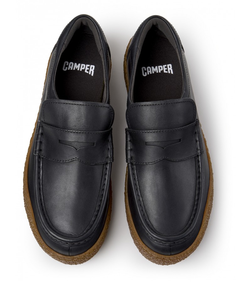 Camper - Peu Terreno K101135-003 Black Leather Camper - Peu Terreno K101135-003 Black Leather