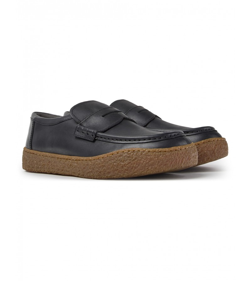 Camper - Peu Terreno K101135-003 Black Leather Camper - Peu Terreno K101135-003 Black Leather