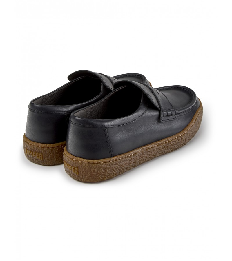 Camper - Peu Terreno K101135-003 Black Leather Camper - Peu Terreno K101135-003 Black Leather