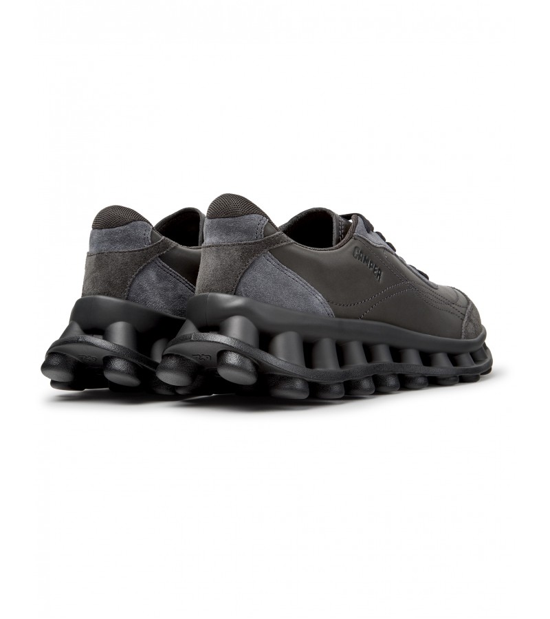 Camper - Pelotissima K101150-001 Grey Leather/Nubuck