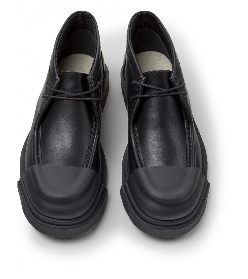 Camper - Junction K300475-004 Black Leather Camper - Junction K300475-004 Black Leather