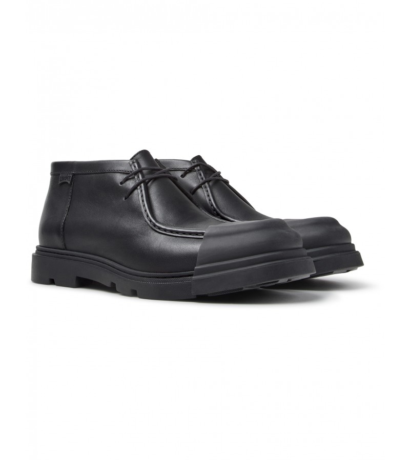 Camper - Junction K300475-004 Black Leather Camper - Junction K300475-004 Black Leather