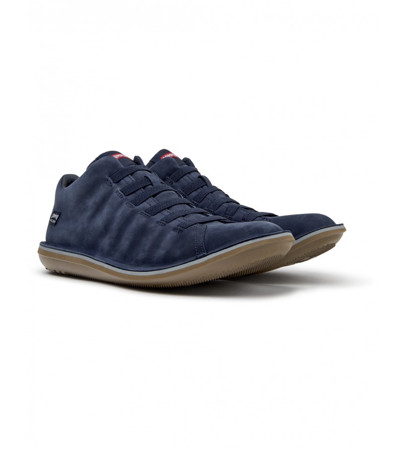 Camper - Beetle K300479-012 Blue Leather Camper - Beetle K300479-012 Blue Leather