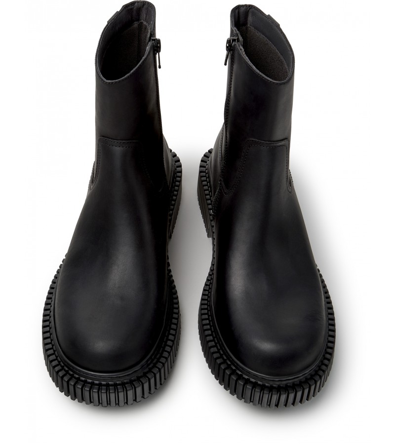 Camper - Pix Berlin K300525-004 Black Leather Camper - Pix Berlin K300525-004 Black Leather