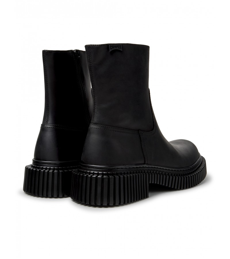 Camper - Pix Berlin K300525-004 Black Leather Camper - Pix Berlin K300525-004 Black Leather
