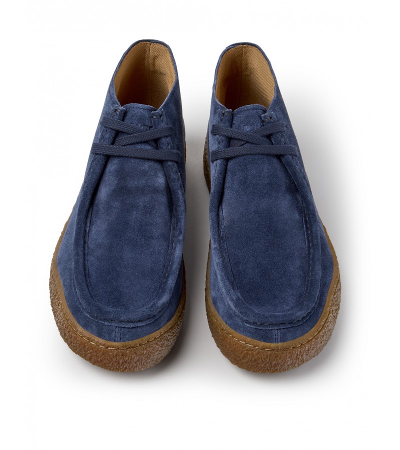 Camper - Peu Terreno K300530-007 Blue Nubuck Camper - Peu Terreno K300530-007 Blue Nubuck