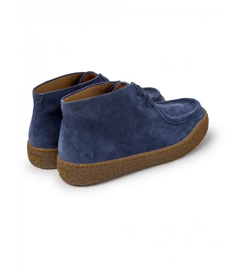 Camper - Peu Terreno K300530-007 Blue Nubuck Camper - Peu Terreno K300530-007 Blue Nubuck