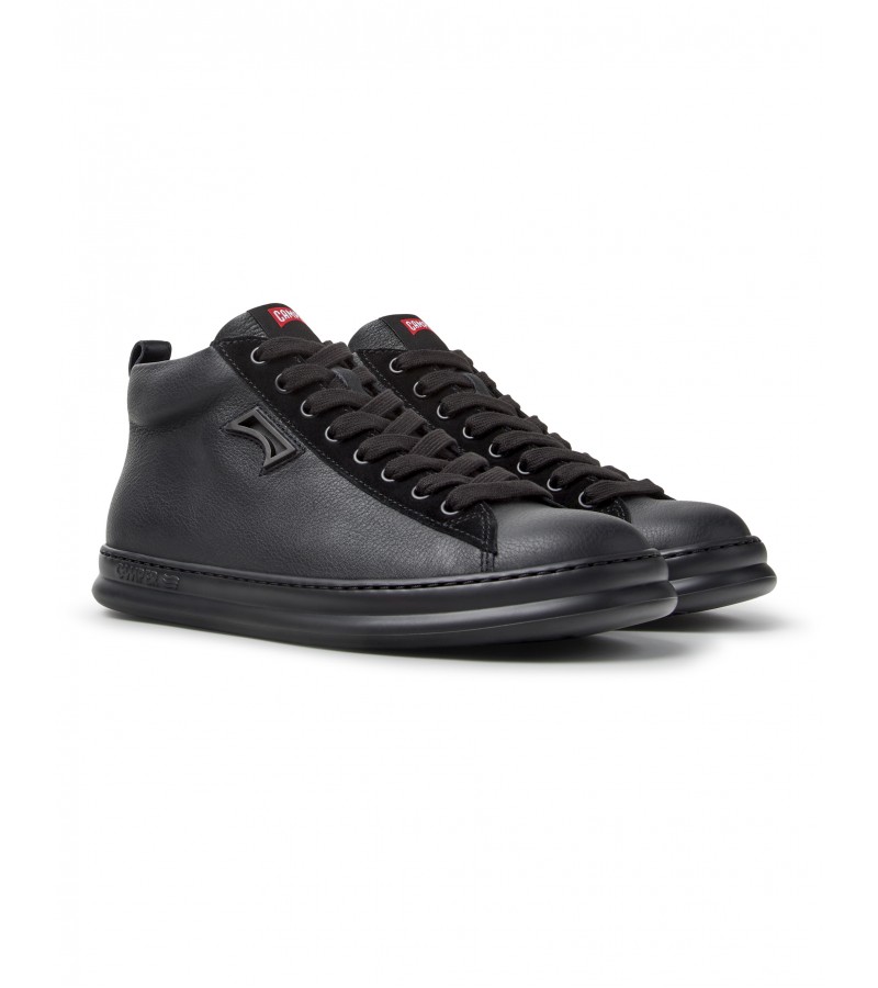 Camper - Runner Four K300550-004 Black Leather Camper - Runner Four K300550-004 Black Leather