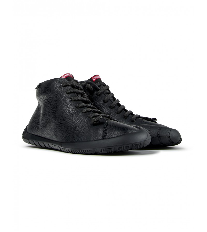 Camper - Peu Path+ K300558-004 Black Leather Camper - Peu Path+ K300558-004 Black Leather