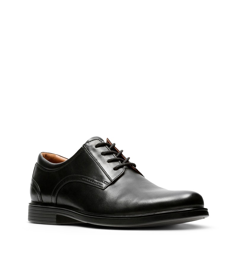 Clarks - Un Aldric Lace Black Leather