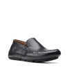 Clarks - Markman Plain Black Leather