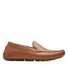 Clarks - Markman Plain Tan Leather