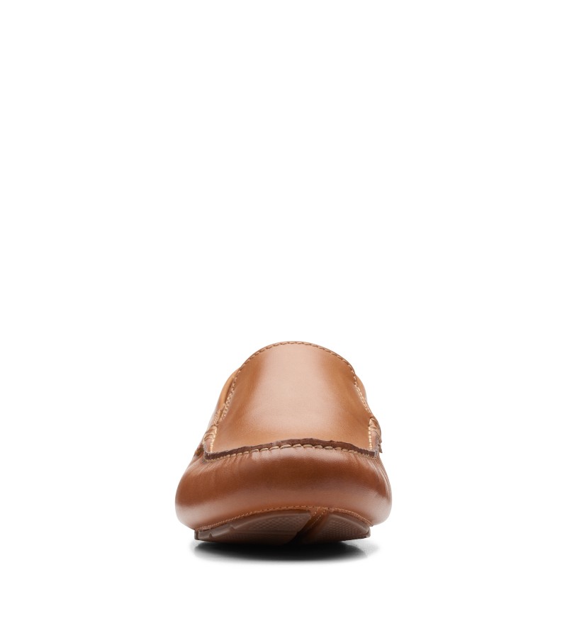 Clarks - Markman Plain Tan Leather