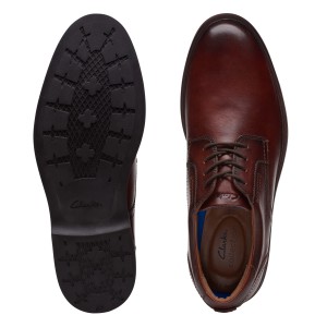 Clarks - Malwood Lace Brown Leather