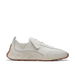 Clarks - Craft Speed White Leather