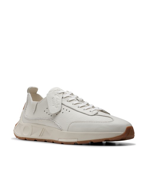 Clarks - Craft Speed White Leather