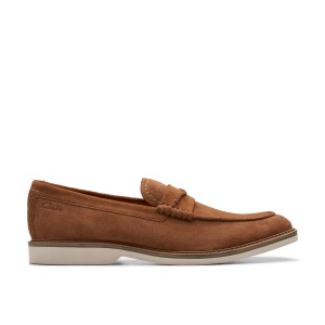 Clarks - AtticusLT Slip Cola Suede