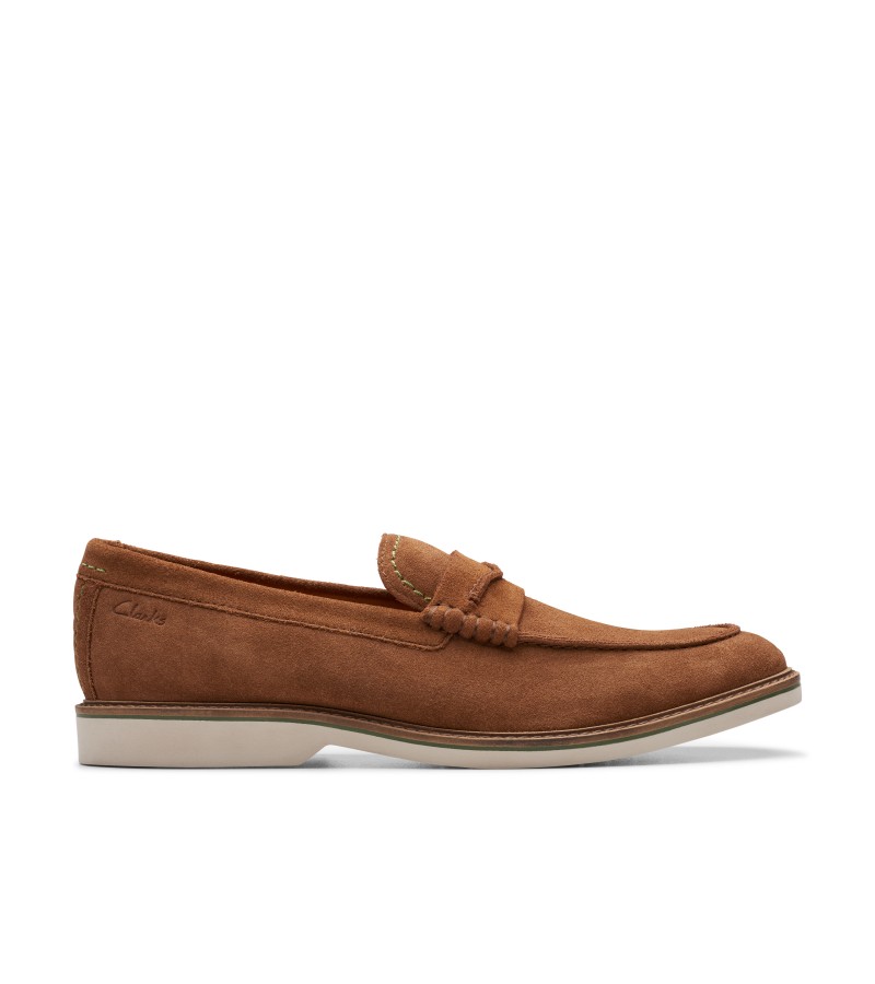 Clarks - AtticusLT Slip Cola Suede