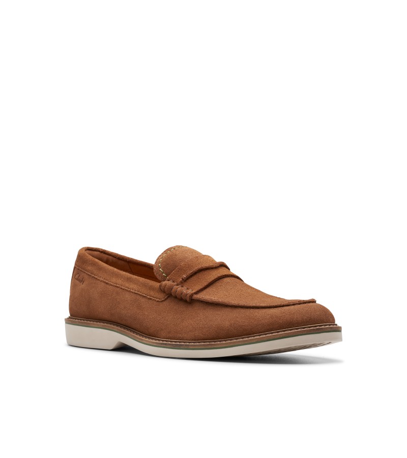 Clarks - AtticusLT Slip Cola Suede