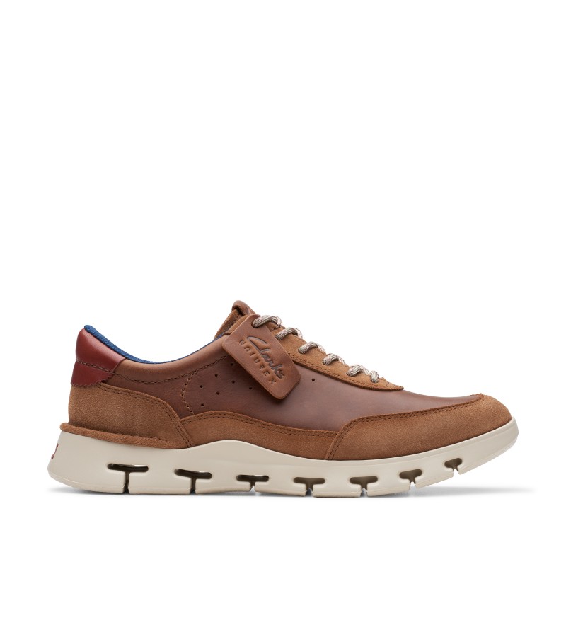 Clarks - Nature X One Dark Tan Leather