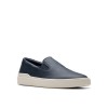 Clarks - Craft Swift Go Navy Leather