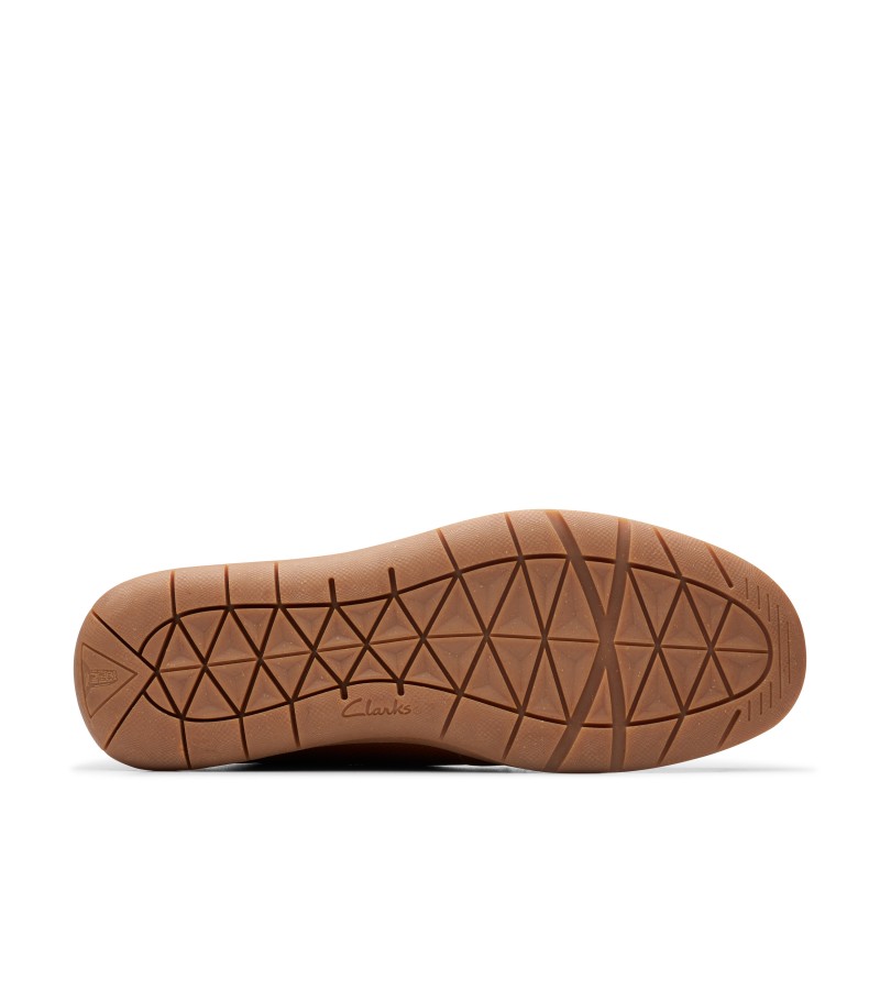 Clarks - Flexway Step Light Brown Leather