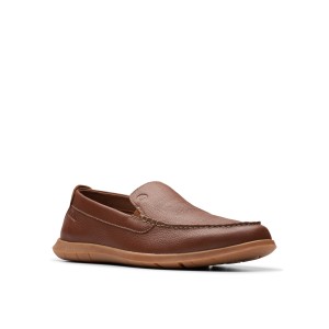 Clarks - Flexway Step Light Brown Leather