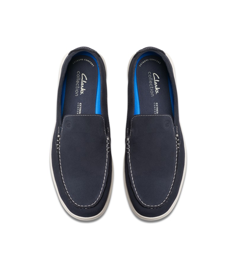 Clarks - Flexway Step Navy Suede