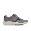 Clarks - Lehman Race Dark Grey Combi Textile