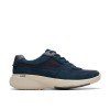 Clarks - Lehman Race Navy Combi Textile