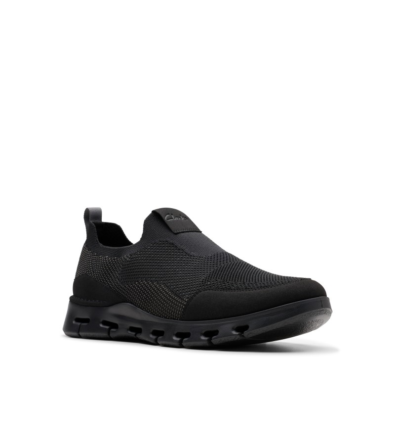 Clarks - Nature X Ease Black Combi Textile