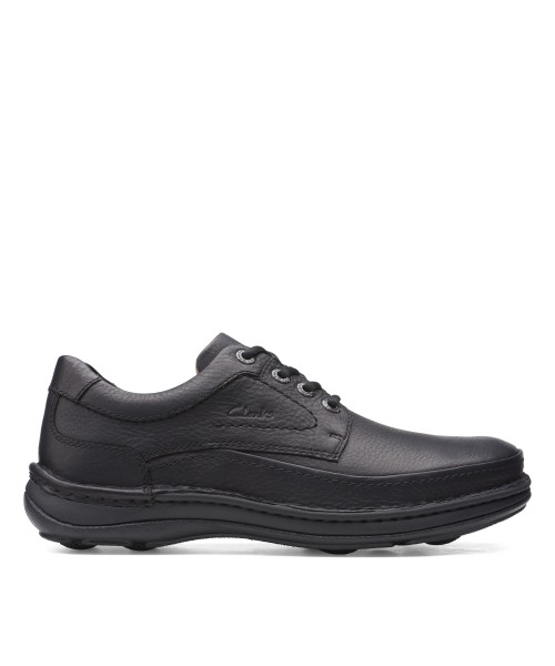 Clarks - Nature Three Black Leather Clarks - Nature Three Black Leather