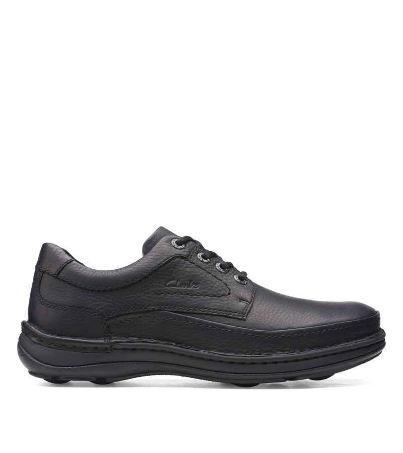 Clarks - Nature Three Black Leather