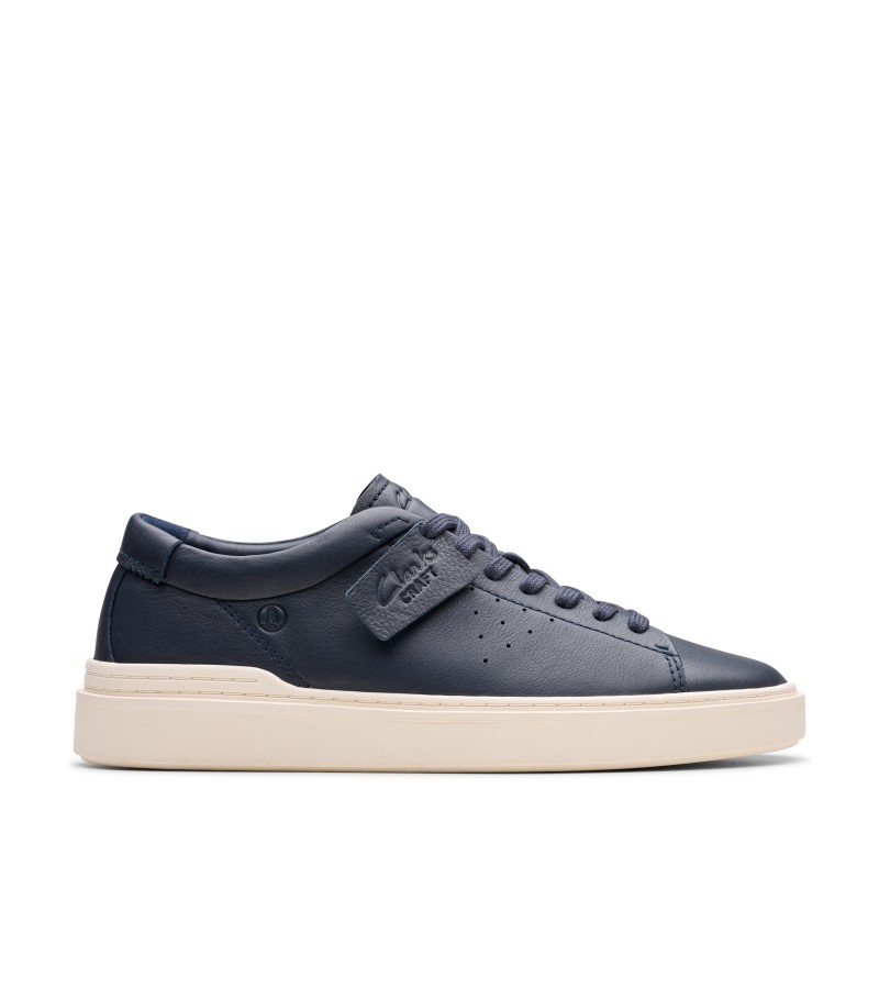 Clarks - Craft Swift Navy Leather