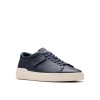 Clarks - Craft Swift Navy Leather