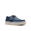 Clarks - Torhill Lo Navy Leather