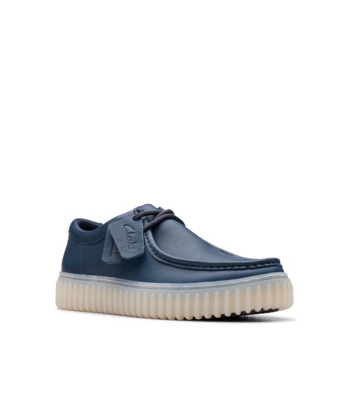 Clarks - Torhill Lo Navy Leather Clarks - Torhill Lo Navy Leather