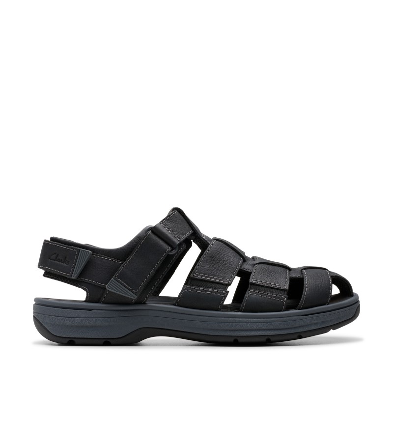 Clarks - Saltway Cove Black Leather