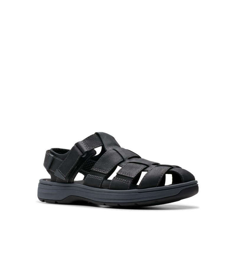 Clarks - Saltway Cove Black Leather