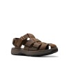 Clarks - Saltway Cove Dark Brown Leather
