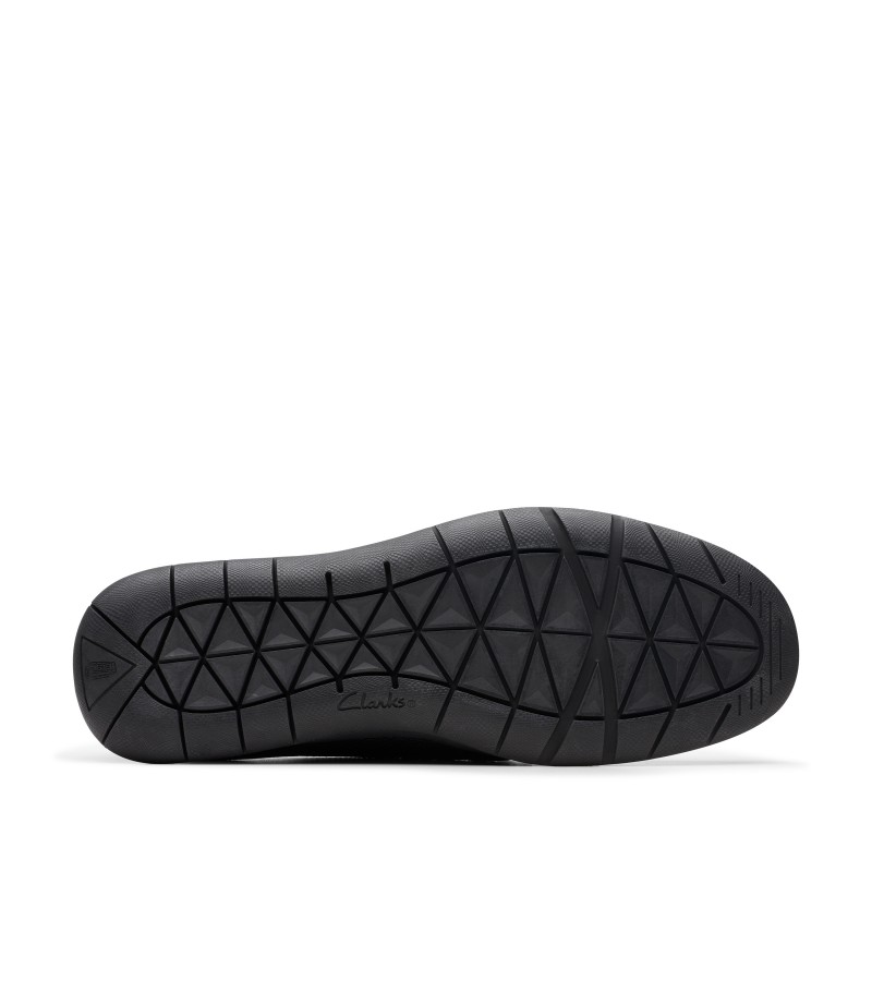 Clarks - Flexway Step Black Leather
