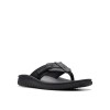Clarks - Wesley Sun Black Leather