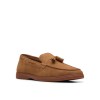 Clarks - Torford Tassel Cola Suede