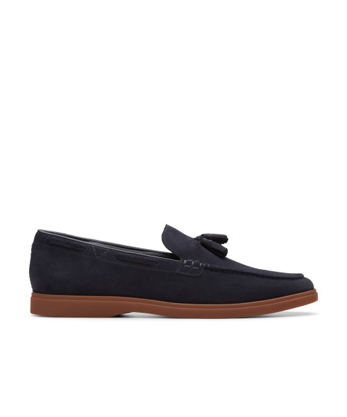 Clarks - Torford Tassel Navy Suede Clarks - Torford Tassel Navy Suede