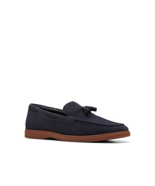 Clarks - Torford Tassel Navy Suede Clarks - Torford Tassel Navy Suede