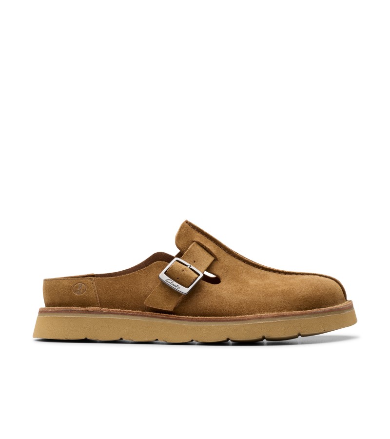 Clarks - Solsbury Mule Cola Suede