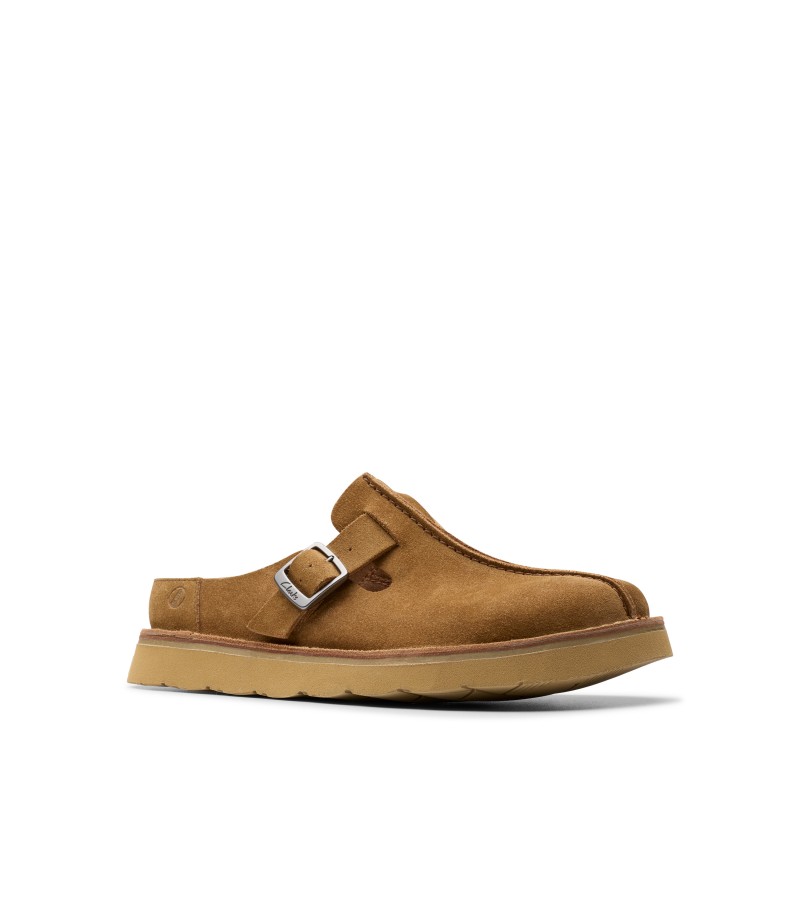 Clarks - Solsbury Mule Cola Suede