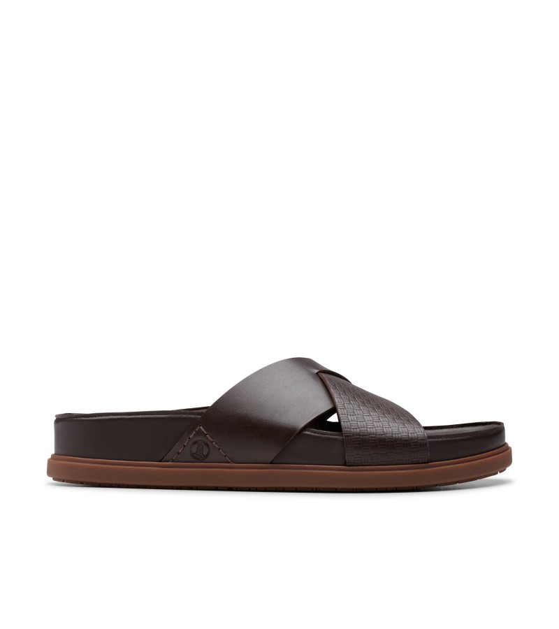 Clarks - Torford Cross Brown Leather