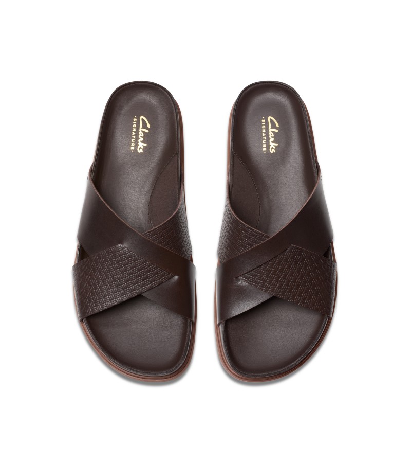 Clarks - Torford Cross Brown Leather